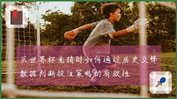 买世界杯竞猜时如何通过历史交锋数据判断投注策略的有效性